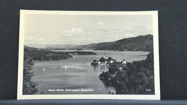 Maria Wörth Wörthersee Blick gegen Klagenfurt JW 402387 F