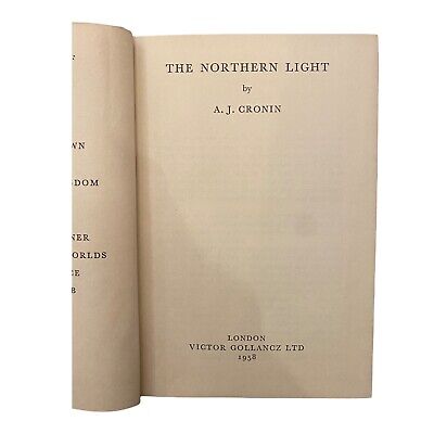 1151 A.J. Cronin THE NORTHERN LIGHT HC ENGLISCHSPRACHIGER ROMAN