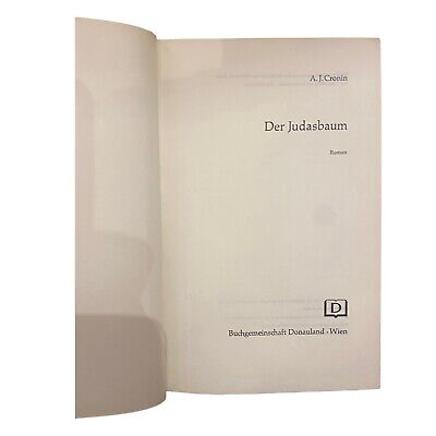 1304 A. J. Cronin DER JUDASBAUM HC ROMAN HISTORISCHER