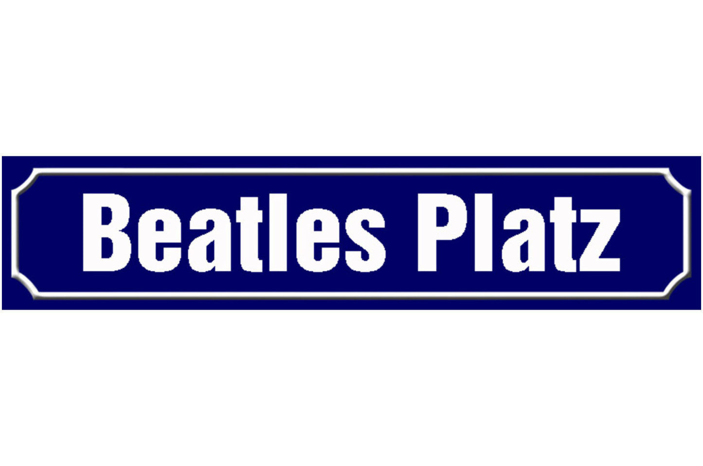 Schild Beatles Platz St.Pauli Hamburg Musik Ort Straße 46 x 10 Blech od. Holz