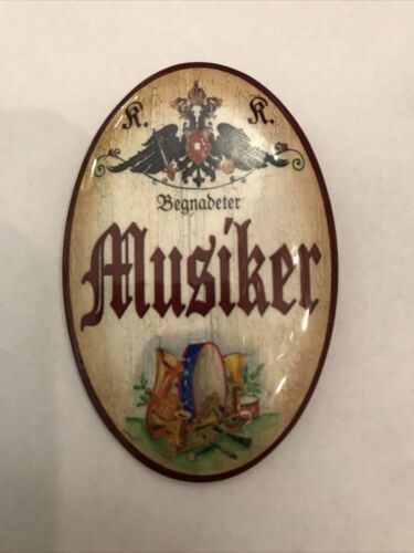 K&K Nostalgie Flaschenöffner Magnet Musiker 7x4,5cm