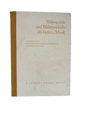 1598 Egon Kraus BILDUNGSZIELE UND BILDUNGSINHALTE DES FACHES MUSIK