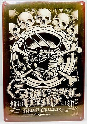 Nostalgie Vintage Retro Blechschild "Greateful Dead Blue Cheer " 30x20 12043