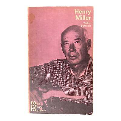 Walter Schmiele HENRY MILLER Rowohlt Taschenbuch Verlag +Abb