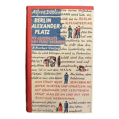 934 Alfred Döblin BERLIN ALEXANDER PLATZ- DIE GESCHICHTE VOM FRANZ BIBERKOPF HC