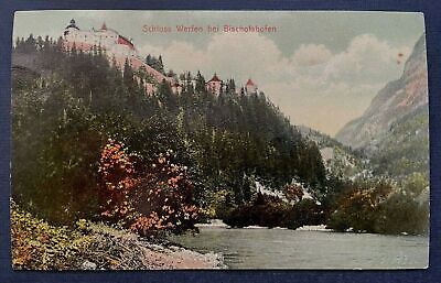 Schloss Werfen bei Bischofshofen Festung Burg Berg Salzburg Österreich 402363 TH