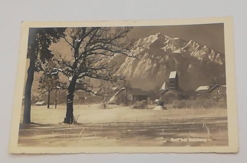 Salzburg Anif Schnee Winter Winterlandschaft Kirche Berg Bäume 600315A tl