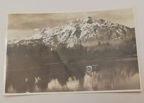 Salzburg Anif Waldbad Untersberg Schnee Wald See Baden Steg 600316A tl