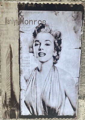 Marilyn Monroe Film Schauspielerin Schild 30x20 70013