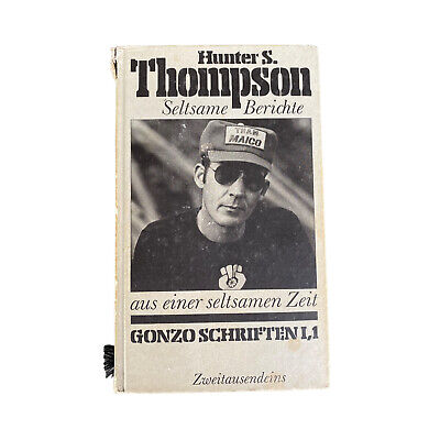 Hunter S. Thompson GONZO SCHRIFTEN I, 1 Zweitausendeins HC +Abb