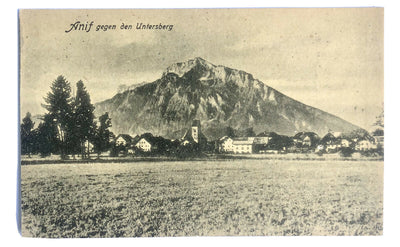 Salzburg Anif gegen den Untersberg