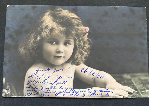 Kleines Mädchen um 1905 80258