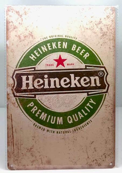 Nostalgie Nostalgie Retro Blechschild "Heineken Beer" 30x20 12023