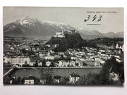 Salzburg gegen den Untersberg / Festung 11072