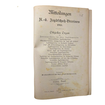 1169 Niederösterreichischer Jagdschutzverein MITTEILUNGEN DES N.-Ö. JAGDSCHUTZ