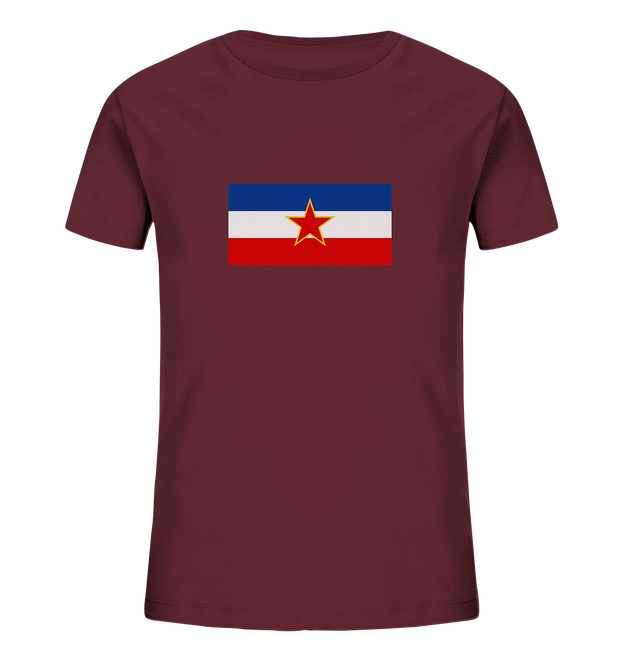 SFRJ Jugoslavija Yugosalavia Nostalgie - Kids Organic Shirt